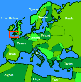 map of europe 